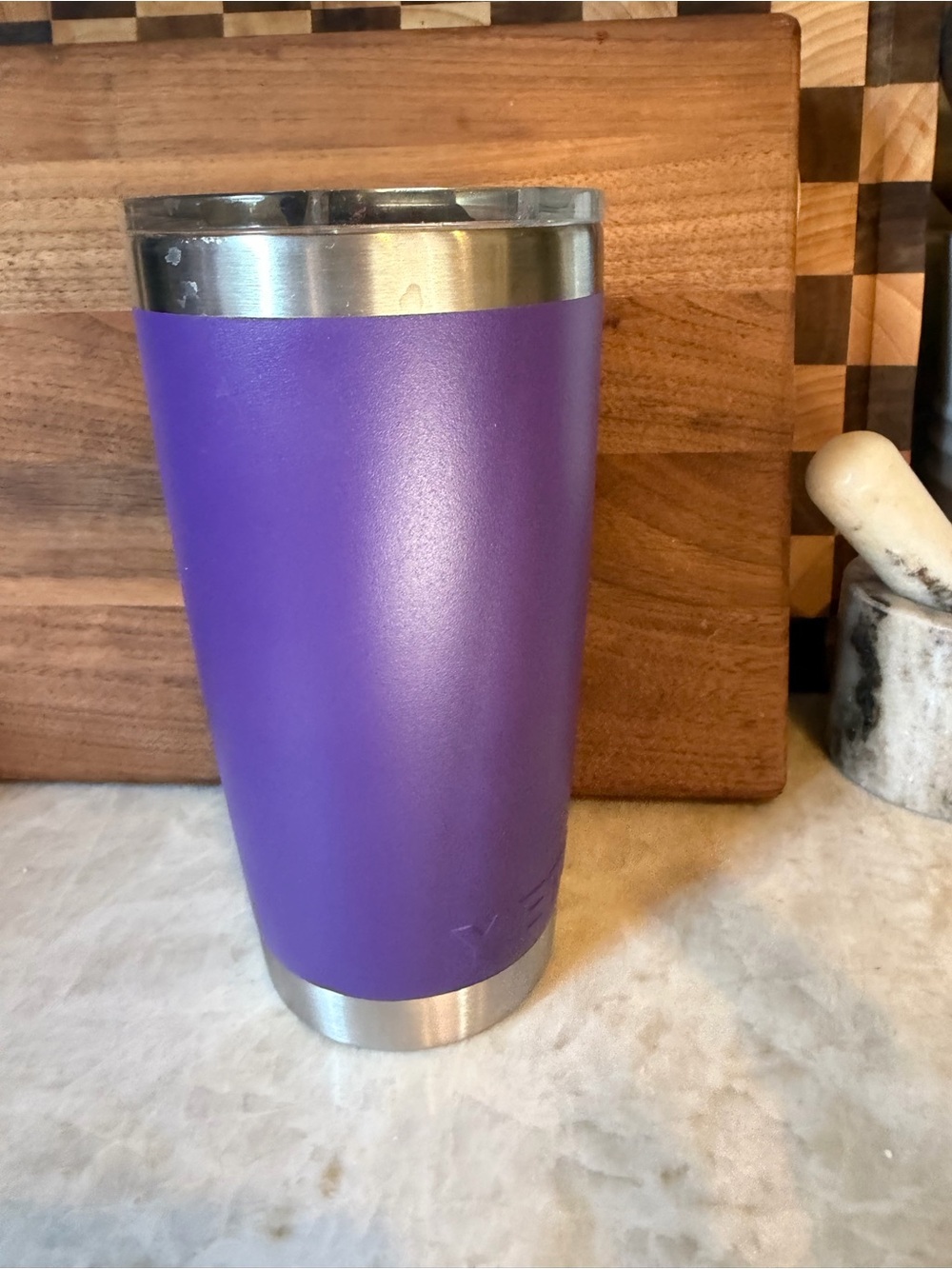 YETI Rambler 20 oz Tumbler in purple - Picture 2 of 10